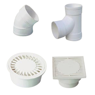 Din Standard PVC U Drainage Pipe and Fittings